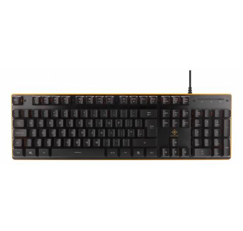 GAM-021UK gaming keyboard zwart/oranje  Deltaco