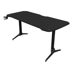 Deltaco GAM-095 gaming tafel muismat 10 cm verstelbare hoogte zwart 