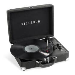 Victrola VSC-400SB-BLK-EU Journey+ koffer platenspeler 3-snelh. BT in/out zwart