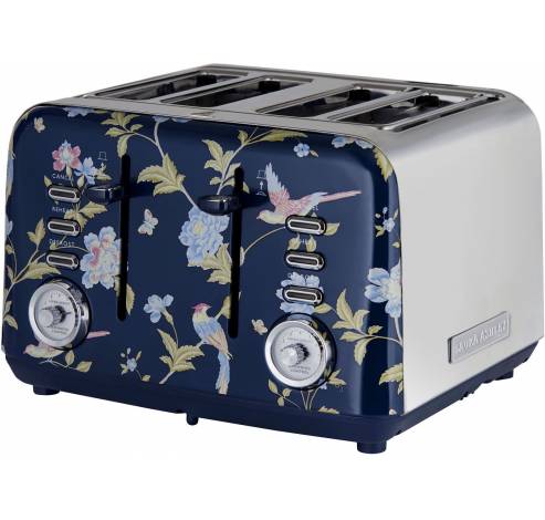 TOASTER broodrooster 4 sneden LAURA A ELVEDEN NAVY  Laura Ashley