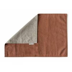 Jackie's Bay PLACEMAT 45X36CM BROWN-CREME UE4 