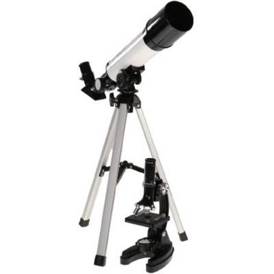 Beginners Microscope Set & Telescope In Case  Byomic
