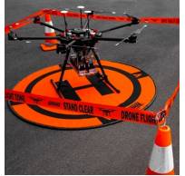 Drone Tape Clips + Drone Flight Zone Tape 