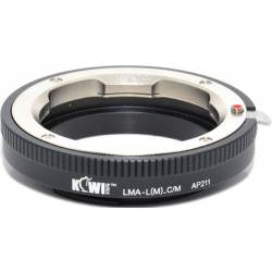 Kiwi Lens Mount Adapter (Leica M To Canon M) 