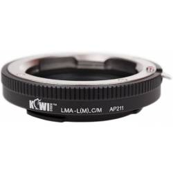 Kiwi Lens Mount Adapter (Leica M39 To Canon M) 
