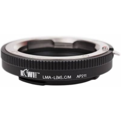 Lens Mount Adapter (Leica M39 To Canon M) 