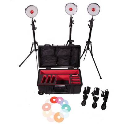 Neo 2 LED 3 Light Kit For Film/Photo/Video 