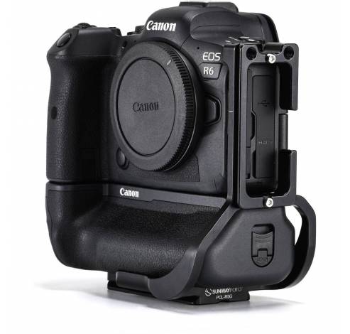 L-Plate For Canon R5/R6 w/ Grip (PCL-R5G)  Sunwayfoto