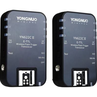 YN622C II Wireless TTL Flash Transceiver 2 Pieces... 