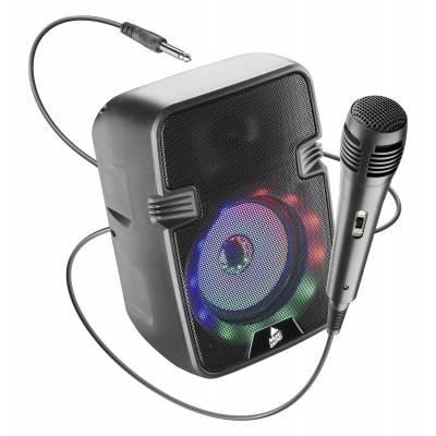BT Speaker Karaoke + microphone zwart  Music Sound