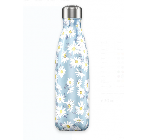 Isoleerfles Florale Daisy 500ml  Chilly's
