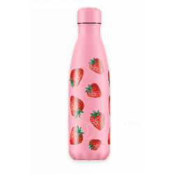 Chilly's Isoleerfles Icons Strawberry 500ml 