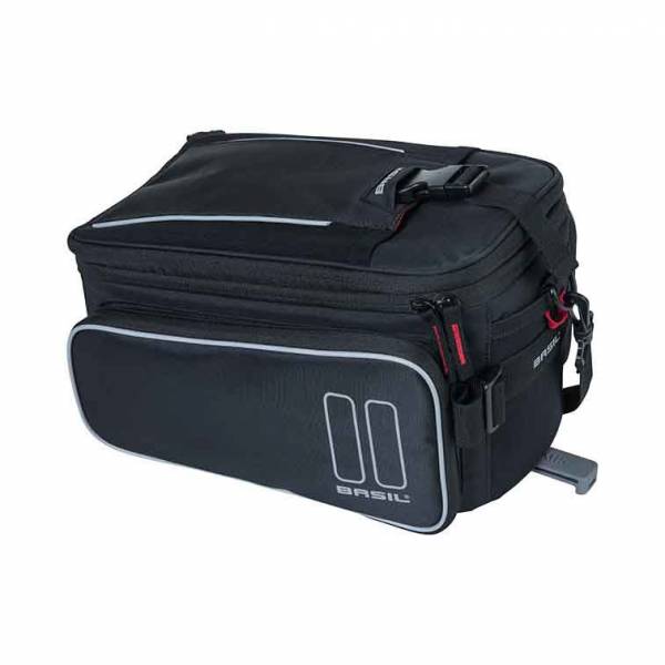 Basil Sport Design – bagagedragertas MIK – 7-15 liter - zwart