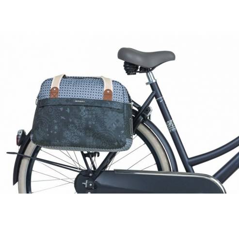 Boheme fietsschoudertas- enkele fietstas - 18 liter - indigo blauw  Basil