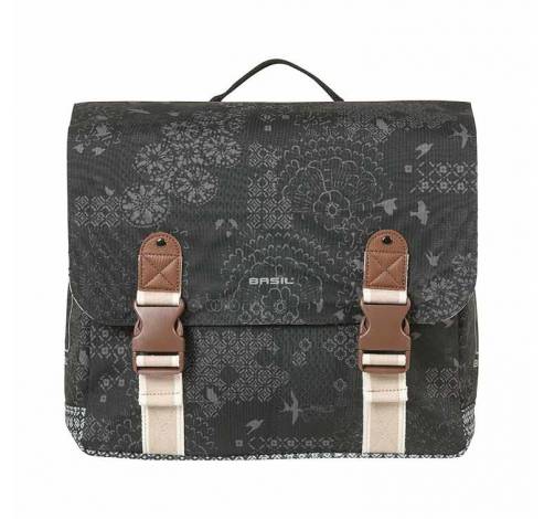 Fietstas dubbel Boheme charcoal MIK 35L  Basil