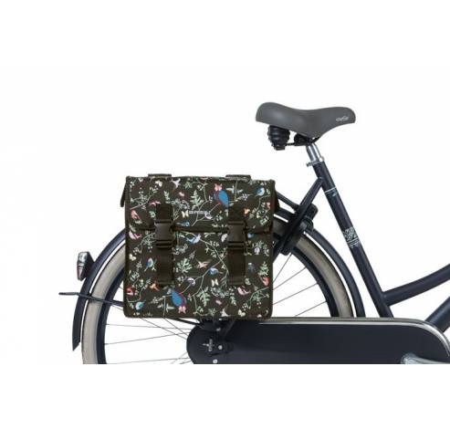 Fietstas dubbel Wanderlust zwart 35L  Basil