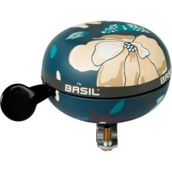 Basil Magnolia - fietsbel - 80 mm - teal blue