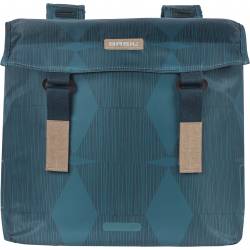 Basil Fietstas dubbel Elegance estate blue 40-49L 