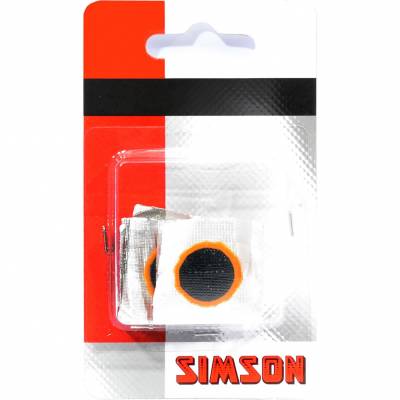 Binnenbandpleister KV 16mm op kaart  Simson