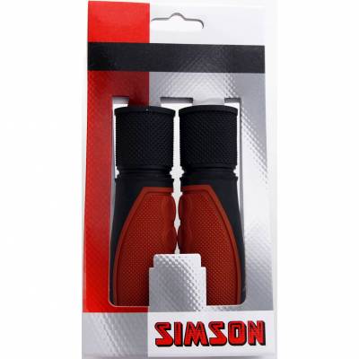 Handvatten Lifestyle middenbruin-zwart set blister  Simson