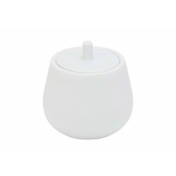 HGY by Cosy & Trendy Charming White Suikerpot 31cl H9,5cm Met Deksel 