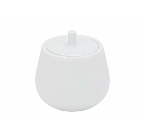 Charming White Suikerpot 31cl H9,5cm Met Deksel  HGY by Cosy & Trendy