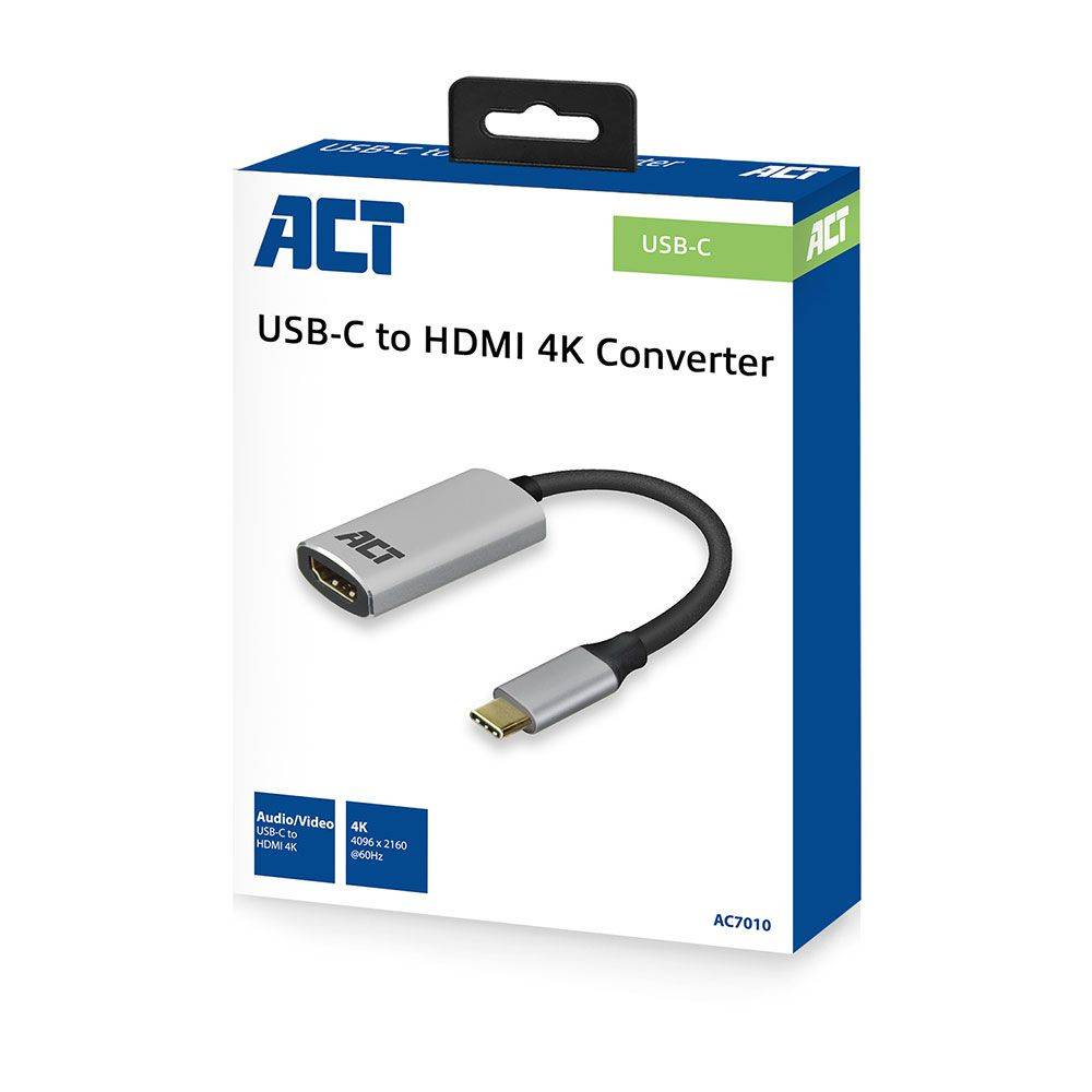 Act Adapter USB USB-C naar HDMI vrouwelijke adapter
