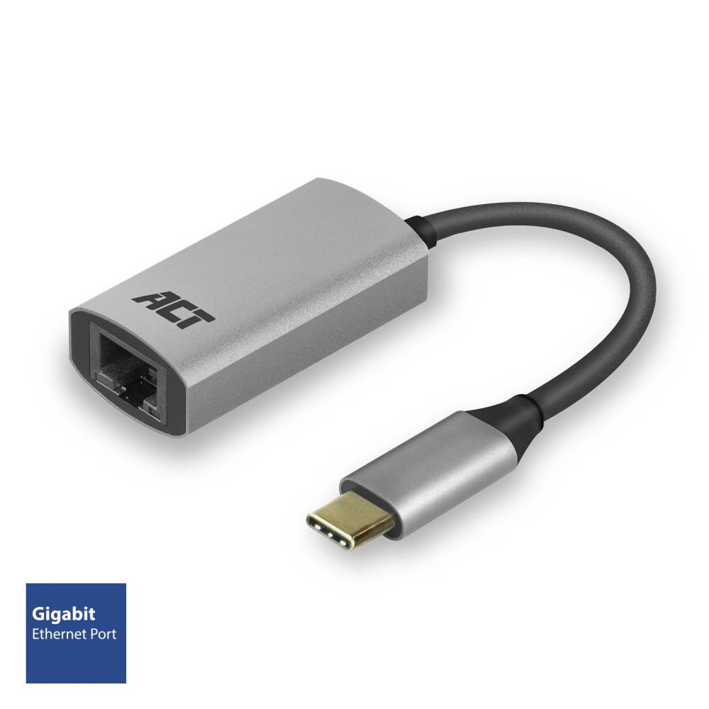 Act USB-kabel USB-C naar gigabit netwerkadapter