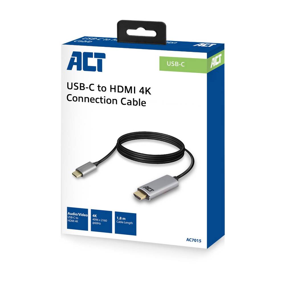 Act Adapter USB USB-C naar VGA-adapter