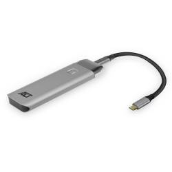 Act Boîtier SSD M.2 NVMe USB-C, aluminium, USB 3.2 Gen2 