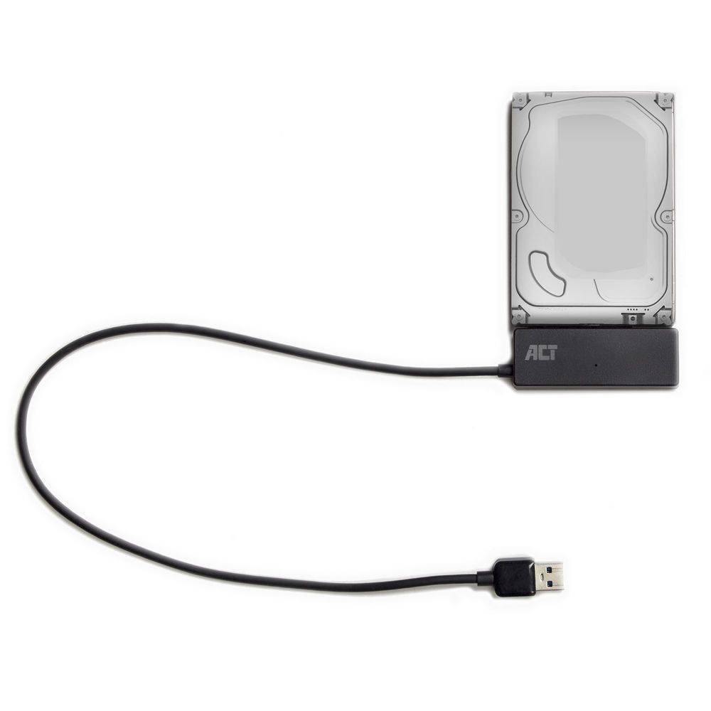 Act Adapter USB USB 3.2 Gen1 naar 2,5/3,5 inch SATA-adapterkabel voor SSD/HDD