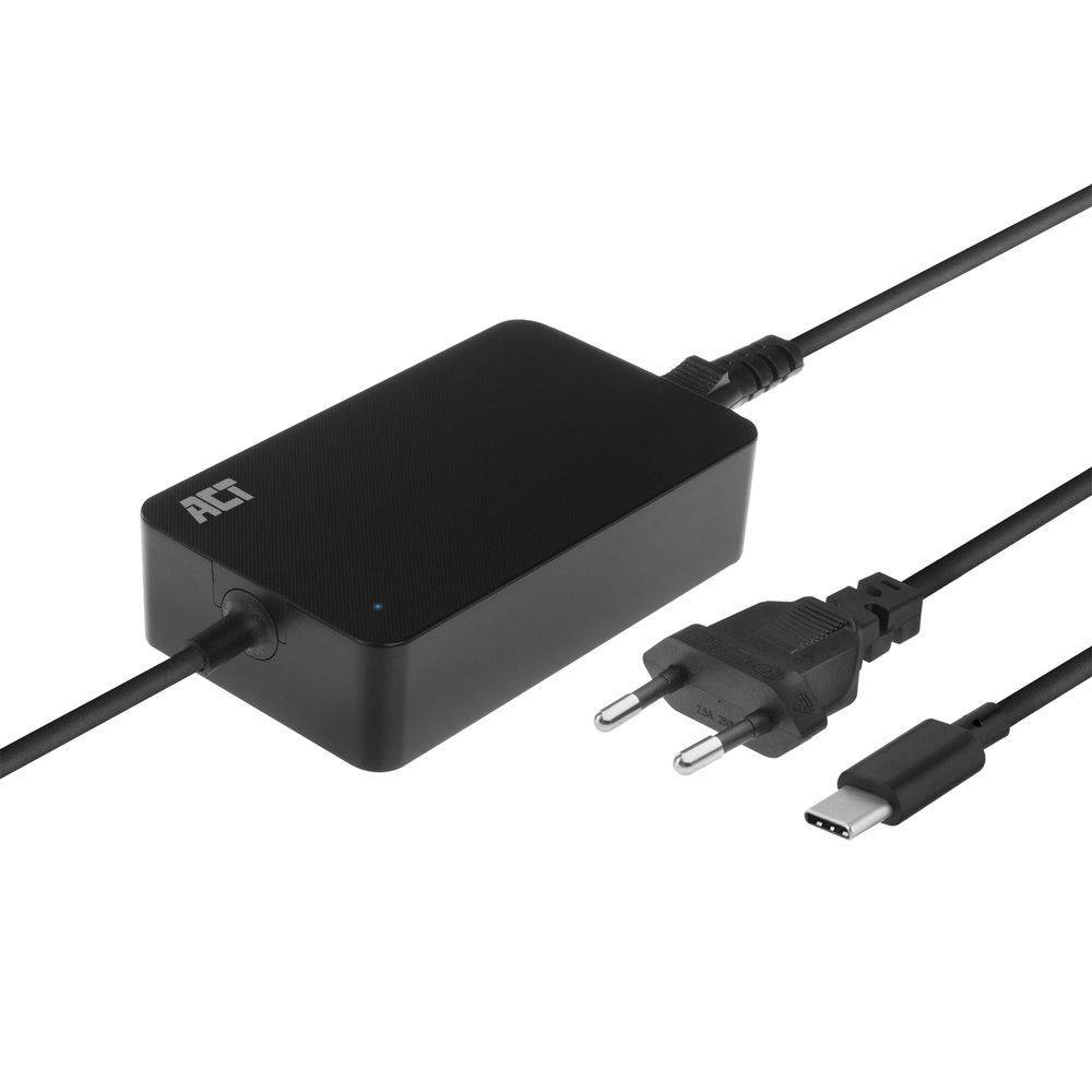 Act Oplader USB-C laptoplader met Power Delivery profielen 65W