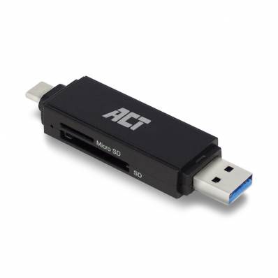 USB-C/USB-A-kaartlezer voor SD/micro-SD 