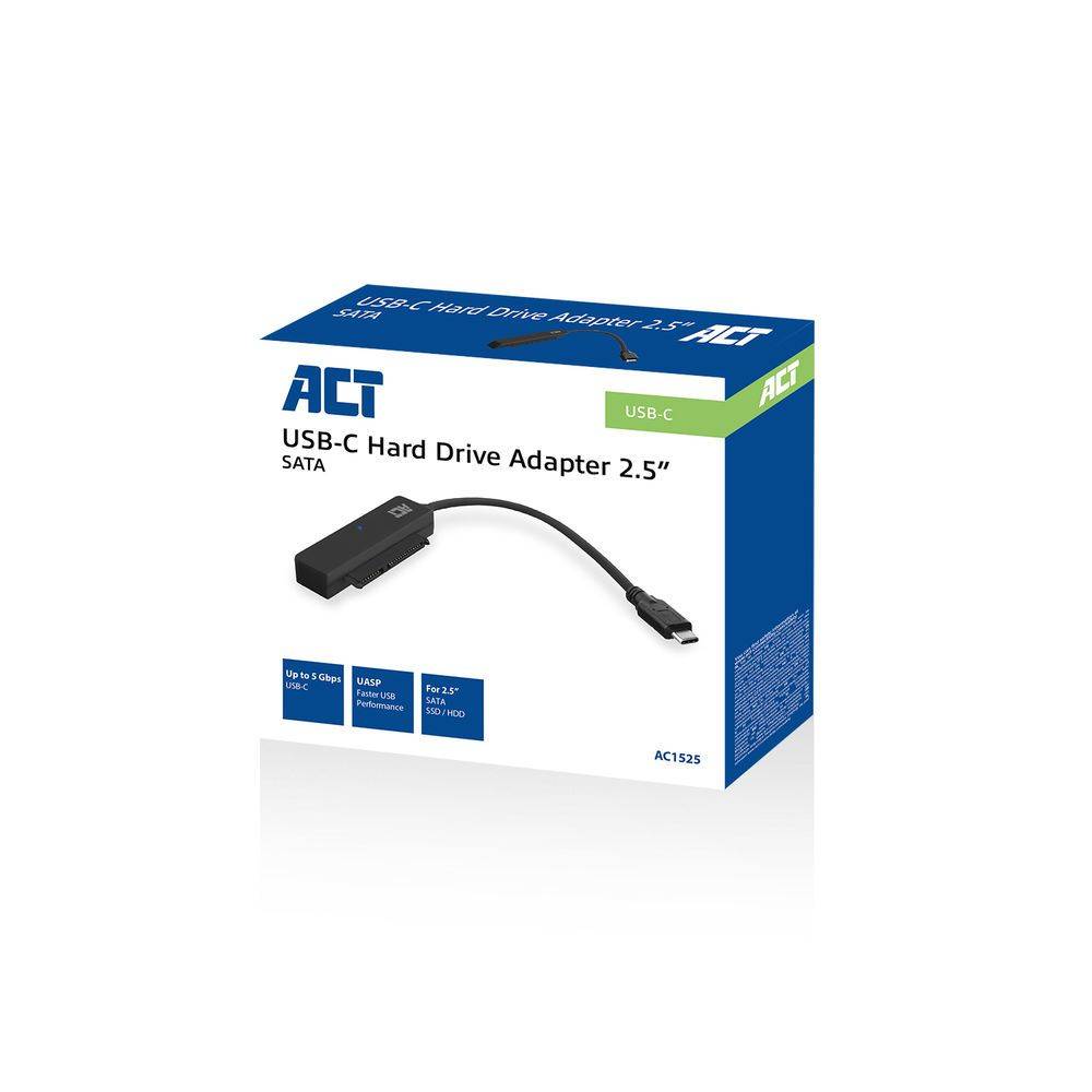 Act Adapter USB USB-C adapterkabel naar 2,5