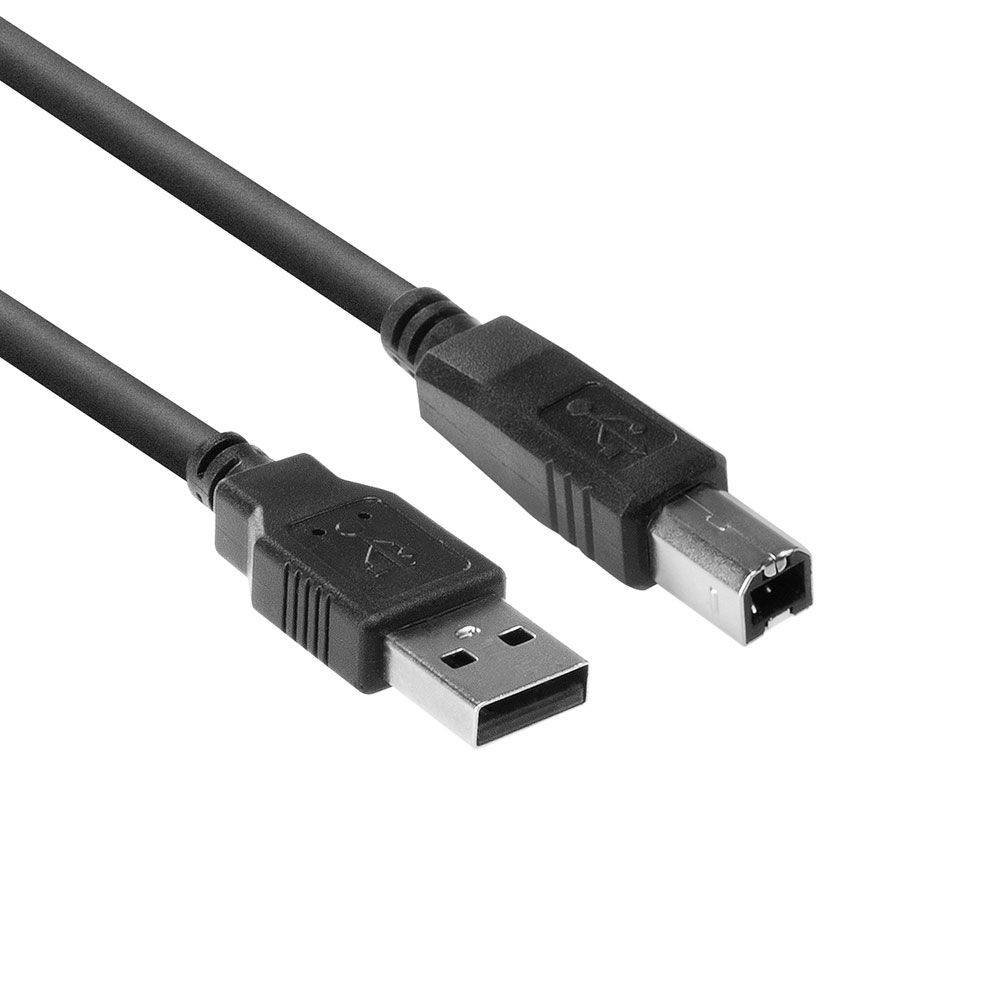 Act USB-kabel USB 2.0 A male - USB B male 1,00 m
