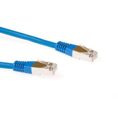 Câble de raccordement CAT6 LSZH SFTP bleu de 20 mètres avec connecteurs RJ45  Act