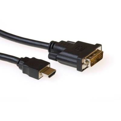 Câble de conversion HDMI A mâle vers DVI-D mâle 2,00 m  Act
