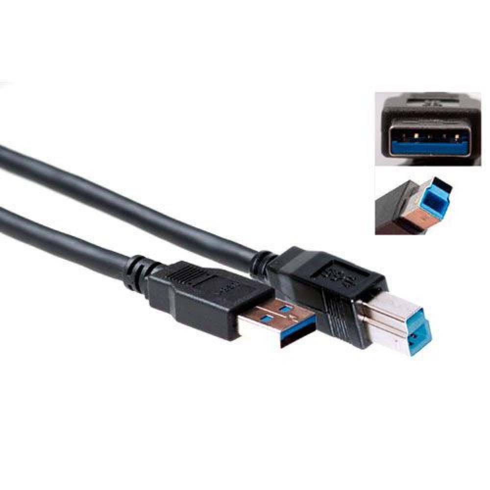 Act USB-kabel USB 3.2 Gen1 A male - USB B male 2,00 m