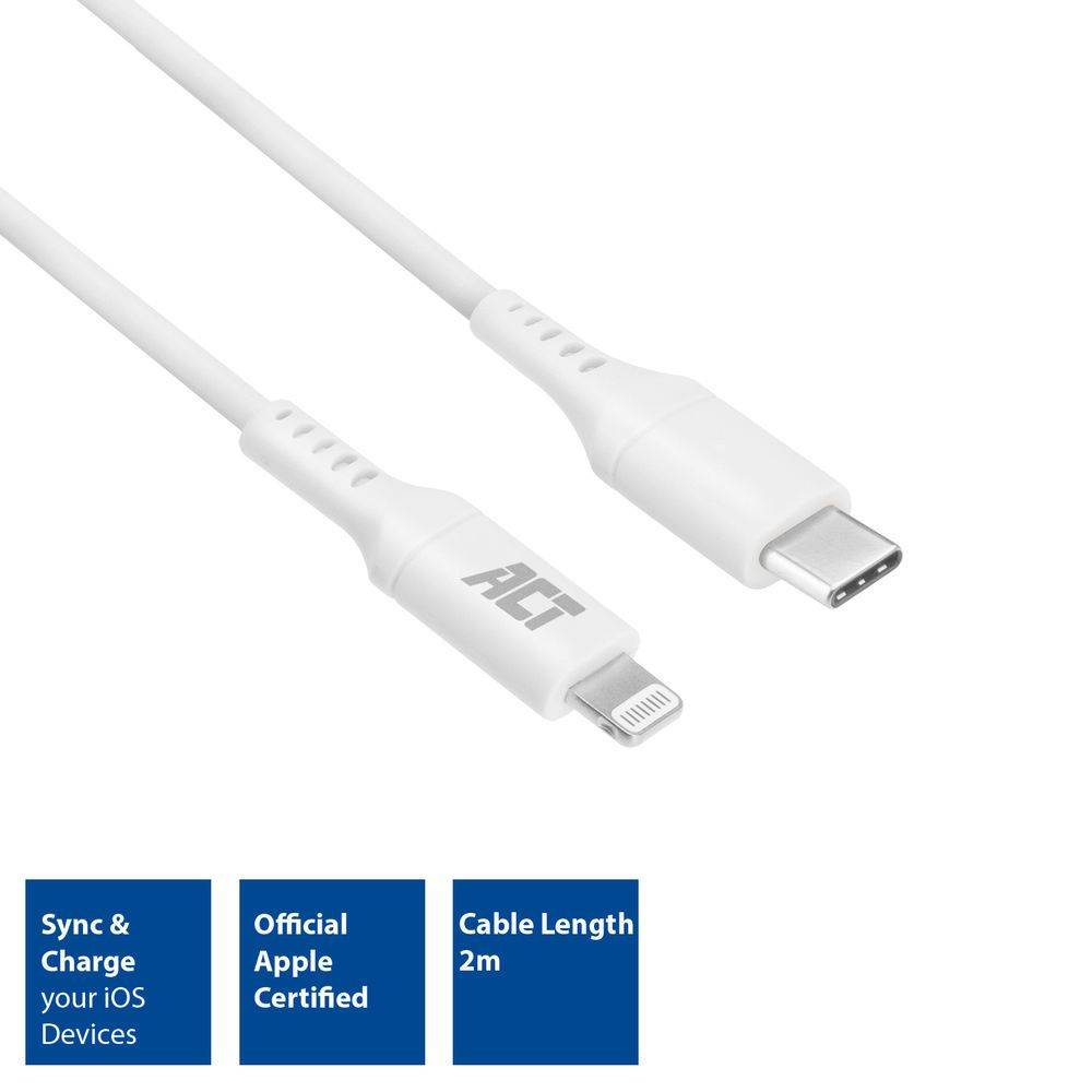 Act USB-kabel Act usb-c naar lightning laad- en dataka
