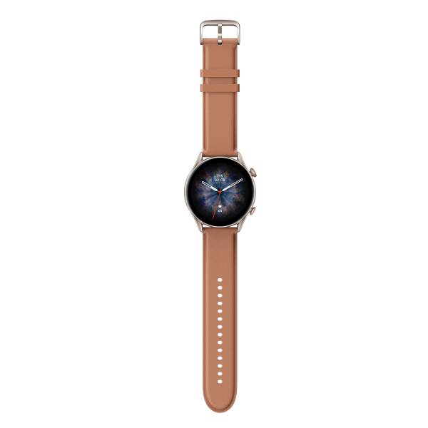 Amazfit GRT 3 Pro brown leather