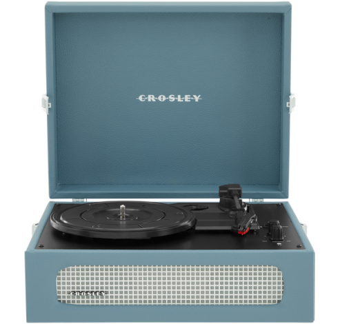 Tourne-disque Voyager CR8017B Bleu délavé  Crosley