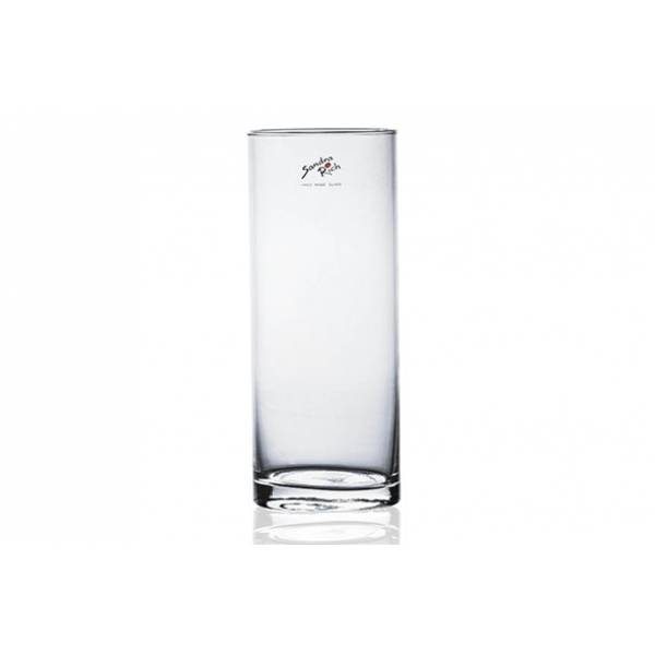 Cilindervaas Transparant D10xh25cm Glas 