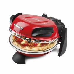 G1000602 Delizia pizza oven 1200W tot 400°C rood 