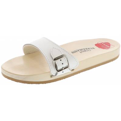 Original Sandale weiß Kalbsleder 1 -00100-100 S35 