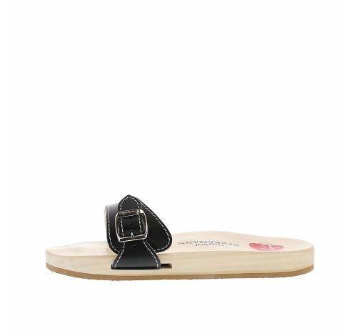 Originele sandaal zwart Kalfsleer 1 - 0100-900  Berkemann