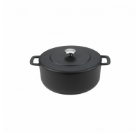 Sous-Chef Dutch Oven 24cm Zwart 