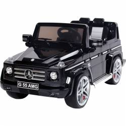 Wara Mercedes G55 AMG accu-auto voor kinderen Zwart 