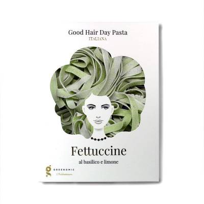 Good Hair Day Pâtes Fettuccine Basilico e Limone 250gr  Greenomic