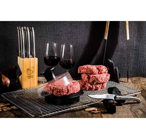 Premium Line Steakmes Set6 Zilver   Style de Vie
