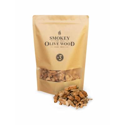 Olijfhout Rookchips N°3  Smokey Olive Wood